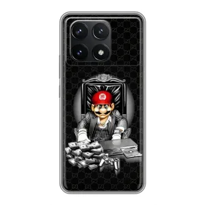 Чохли з крутими принтами для Xiaomi POCO F6 Pro - (PREMIUMPrint) (Супер Маріо)