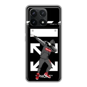 Чехол для Xiaomi POCO F6 Pro с картинкой Supreme (AlphaPrint) (Суприм)