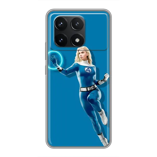 Чехол с принтом «Сью Сторм полет» для Xiaomi POCO F6 Pro