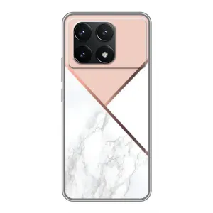 Мраморний чехол на Xiaomi POCO F6 Pro (VPrint) (Тройний мрамор)