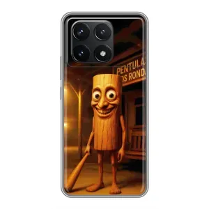 Чохол з мемом Тралалело тралала на Xiaomi POCO F6 Pro (Тунг тунг сахур)
