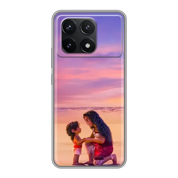 Чохол з принтом «Маленька Ваяна» для Xiaomi POCO F6 Pro