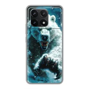Чохол з принтом «Полярний ведмідь» для Xiaomi POCO F6 Pro