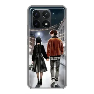 Чохол з дизайном Венздей 2 на Xiaomi POCO F6 Pro (Венздей та Тайлер)