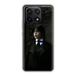 Чохол з дизайном Венздей 2 на Xiaomi POCO F6 Pro (Темний стиль Венздей)