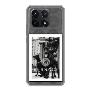 Чохли VERSACE для Поко Ф6 Про (PREMIUMPrint) (Версаче)