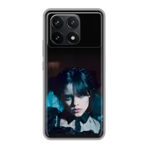 Чохли Венсдей на Xiaomi POCO F6 Pro Уенсдей (AlphaPrint) (погляд Венздей)