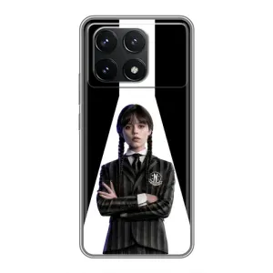 Чохли Венсдей на Xiaomi POCO F6 Pro Уенсдей (AlphaPrint) (W-Wednesday)
