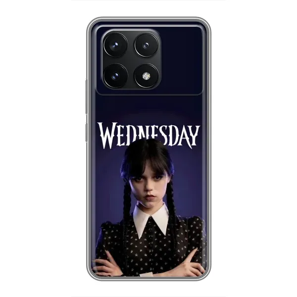 Чохол з принтом «Wednesday» для Xiaomi POCO F6 Pro