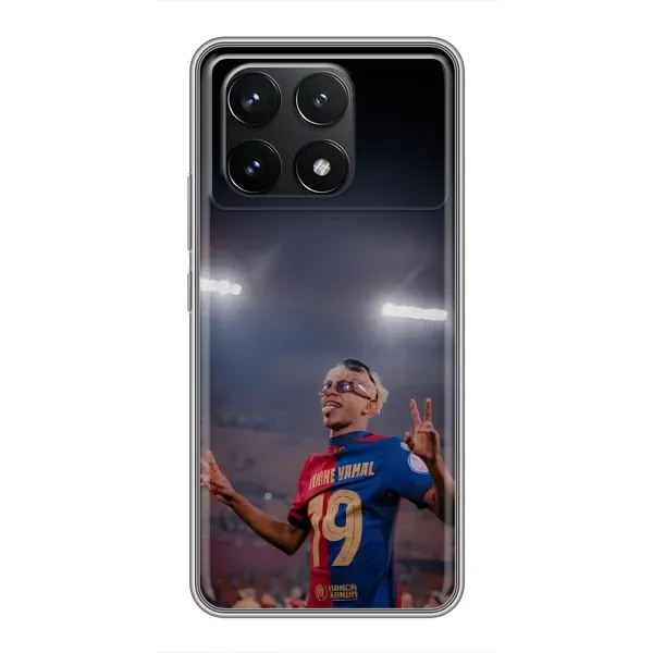 Чохол з принтом «Ямаль на стадіоні» для Xiaomi POCO F6 Pro