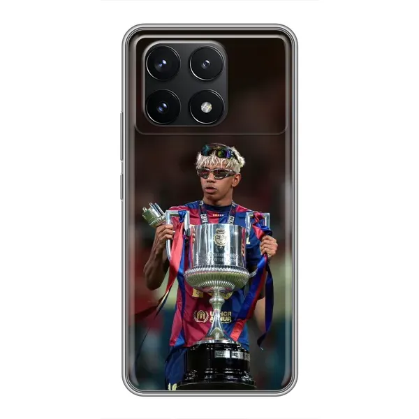 Чохол з принтом «Ямаль з кубком» для Xiaomi POCO F6 Pro