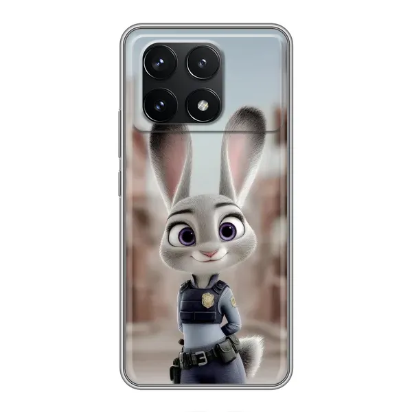 Чохол з принтом «Офіцер Джуді Гопс» для Xiaomi POCO F6 Pro