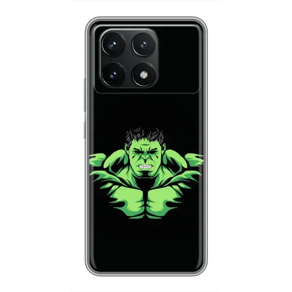 Чохол з принтом «Зелений Халк» для Xiaomi POCO F6 Pro