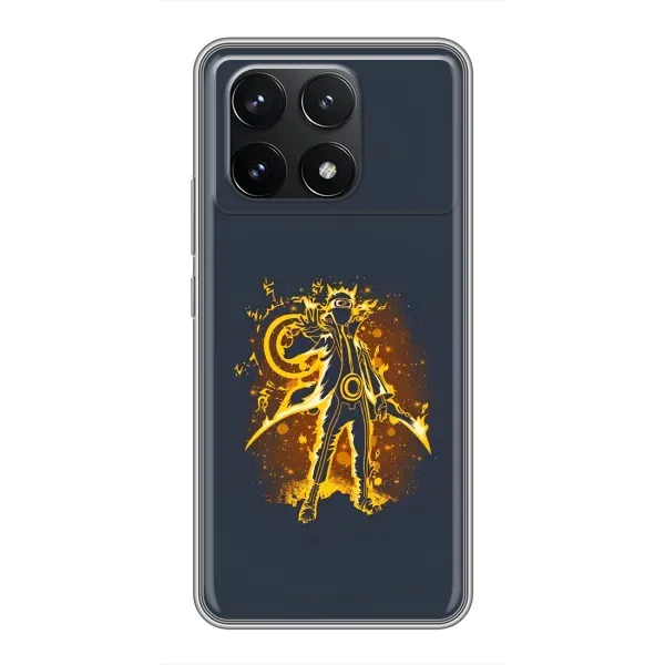 Чохол з принтом «золотий Наруто» для Xiaomi POCO F6 Pro