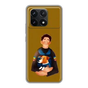 Чехлы с картинкой собаки Патрон для Xiaomi POCO F6 Pro (AlphaPrint) (ЗСУ Патрон)