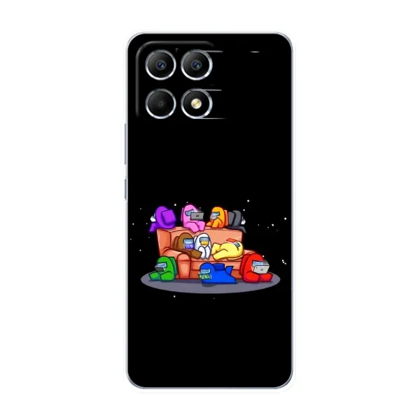 Чехол с принтом «Амонг-ас» для Xiaomi POCO F6 Чехол с принтом «Амонг-ас» для Xiaomi POCO F6