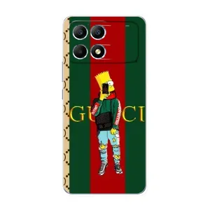 Бренднові Чохли для Xiaomi POCO F6 - (PREMIUMPrint) (Барт ГУЧЧІ)