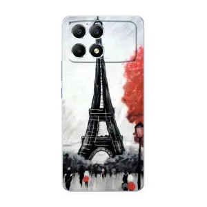 Чохол Ейфелева Вежа Xiaomi POCO F6 - (AlphaPrint) (Вежа в Парижі)