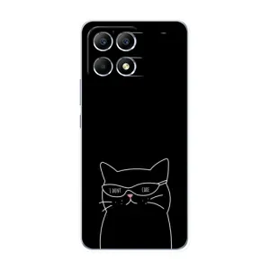 Чохол з малюнком кіт на Xiaomi POCO F6 (Байдужий кіт)
