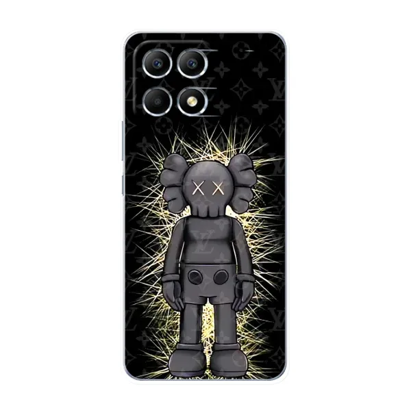 Чехол с принтом «Bearbrick LV» для Xiaomi POCO F6