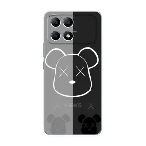 Чохли для Xiaomi POCO F6 - Bearbrick Louis Vuitton (PREMIUMPrint) (БеарБрік очі)