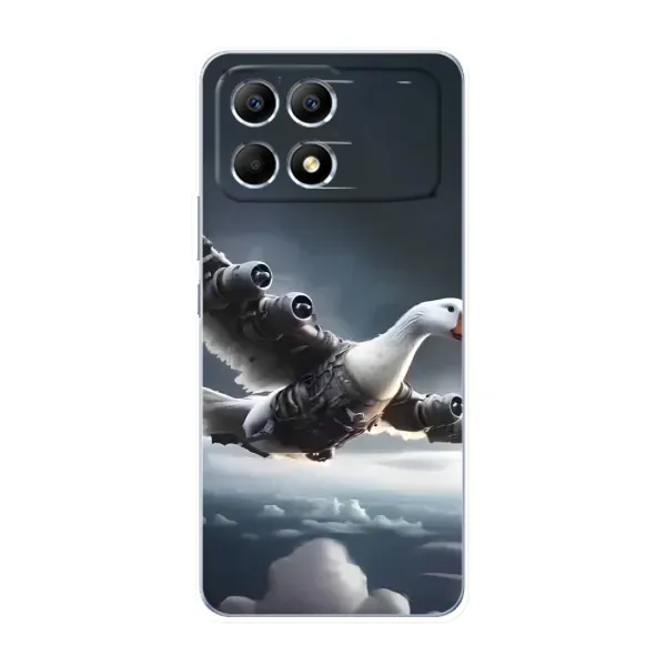 Чехол с принтом «Бомбардини гусини» для Xiaomi POCO F6