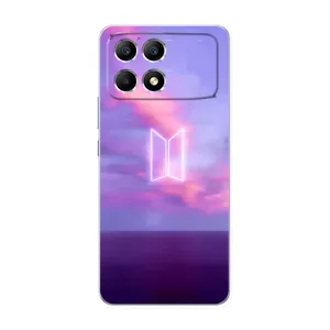 Чохли BTS для Xiaomi POCO F6 (AlphaPrint) (BTS логотип)