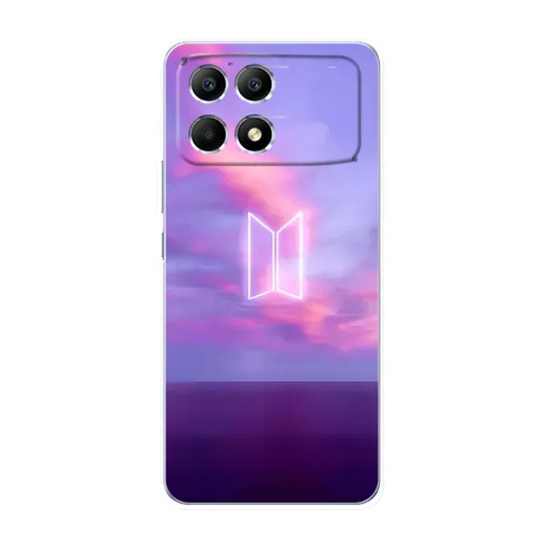 Чехол с принтом «BTS логотип» для Xiaomi POCO F6