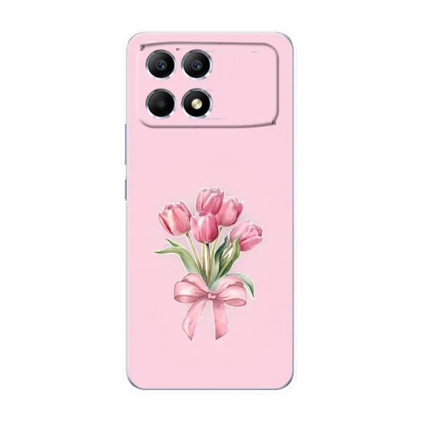 Чехол с принтом «Букет цветов» для Xiaomi POCO F6 Чехол с принтом «Букет цветов» для Xiaomi POCO F6