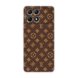 Чехлы Луи Витон для Xiaomi POCO F6 (AlphaPrint - LOUIS VUITTON) (фон LOUIS VUITTON)