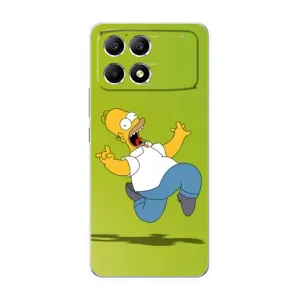 Чjхол з Сімпсонами для Xiaomi POCO F6 (VPrint) (Гомер Сімпсон)