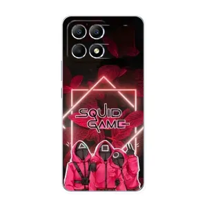 Чохол Гра в кальмара для Xiaomi POCO F6 (Охоронці Гра кальмара)