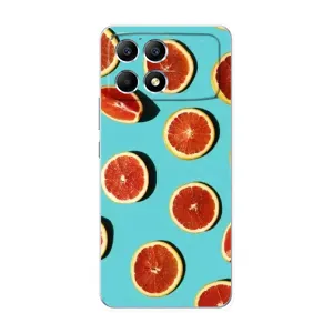 Чохли з фруктами для Xiaomi POCO F6 (VPrint) (Грейпфрут)
