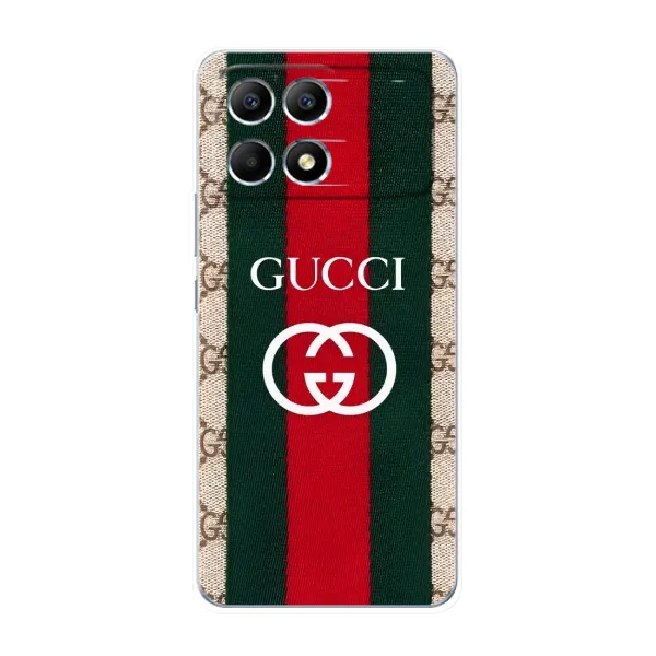 Чехол с принтом «Gucci дизайн» для Xiaomi POCO F6