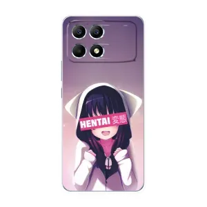 Чохли Персонажі Аніме Наруто для Xiaomi POCO F6 (AlphaPrint) (Hentai chan)