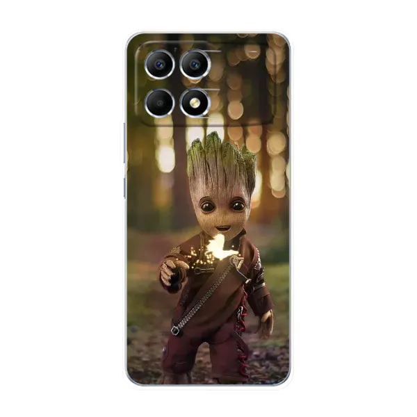 Чехол с принтом «I am Groot» для Xiaomi POCO F6