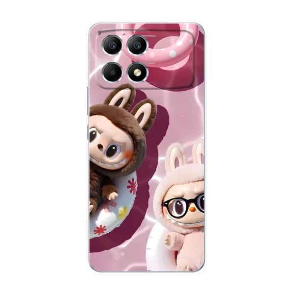 Чехол с принтом «Игрушка Лабубу» для Xiaomi POCO F6