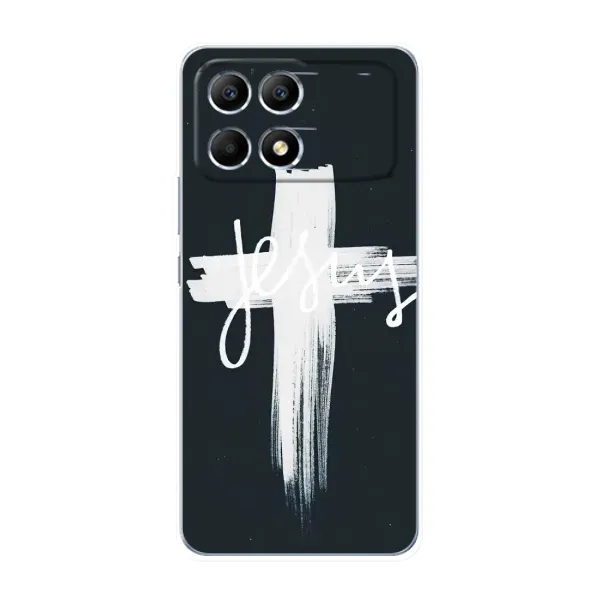 Чехол с принтом «Иисус» для Xiaomi POCO F6