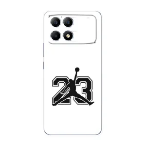 Чехлы для Xiaomi POCO F6 - с картинкой JORDAN (AlphaPrint) (Jordan 23)