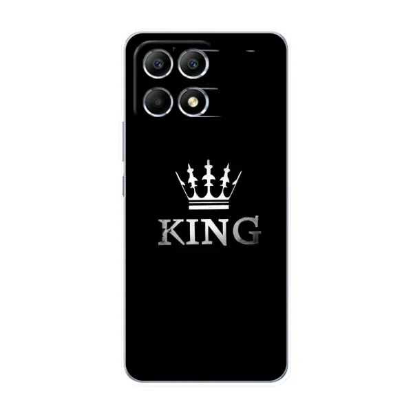Чехол с принтом «KING» для Xiaomi POCO F6