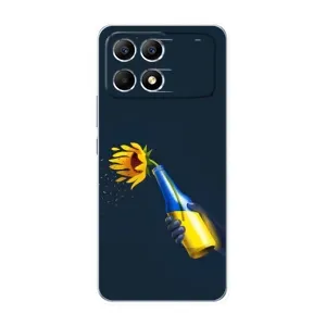 Чохол для Патріота України Xiaomi POCO F6 - (AlphaPrint) (Коктель молотова)