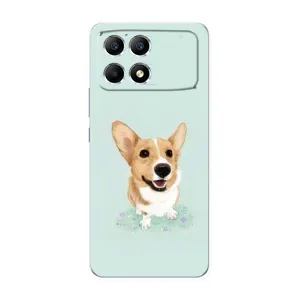 Чохли з собаками для Xiaomi POCO F6 (VPrint) (Коргі)