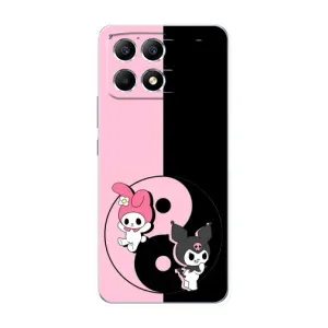 Чехол с кроликом Куроми на Xiaomi POCO F6 (Куроми Инь Янь)