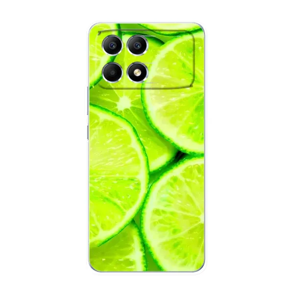 Чехол с принтом «Лайм» для Xiaomi POCO F6 Чехол с принтом «Лайм» для Xiaomi POCO F6