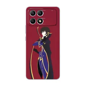 Чохли Персонажі Аніме Наруто для Xiaomi POCO F6 (AlphaPrint) (Лелуш Ламперуж)