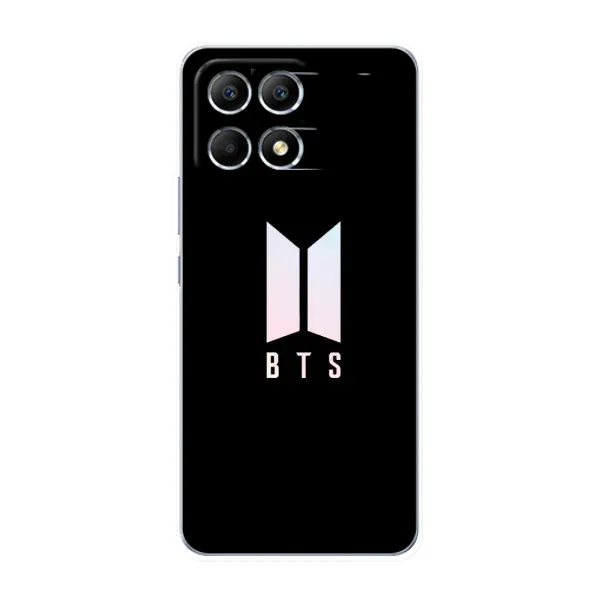 Чехол с принтом «Лого BTS» для Xiaomi POCO F6