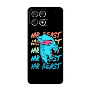 Чохли Містер Біст для Поко Ф6 (logo Mr beast)