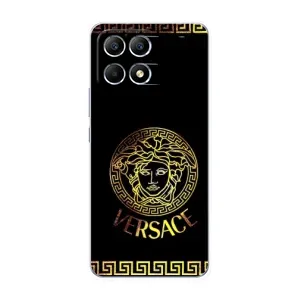 Чохли VERSACE для Поко Ф6 (PREMIUMPrint) (Logo Versace)