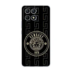 Чохли VERSACE для Поко Ф6 (PREMIUMPrint) (Лого Версаче)