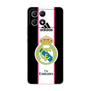 Чохол для Xiaomi POCO F6 з принтом Реал Мадрид (Лого Real Madrid)
